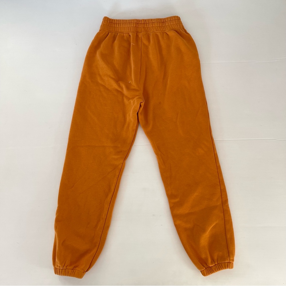 Nike Tech Fleece Orange Joggers Sweatpants - Picture 6 of 9